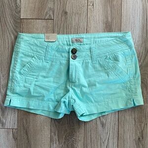 BKE Beach Glass Teal Mollie Shorts